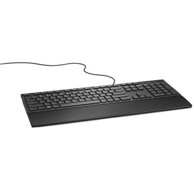 Dell KB216 - Tastatur - USB - finsk/svensk - sort - for Inspiron 17R 7720; OptiPlex 5250, 90XX; Precision Mobile Workstation 55XX