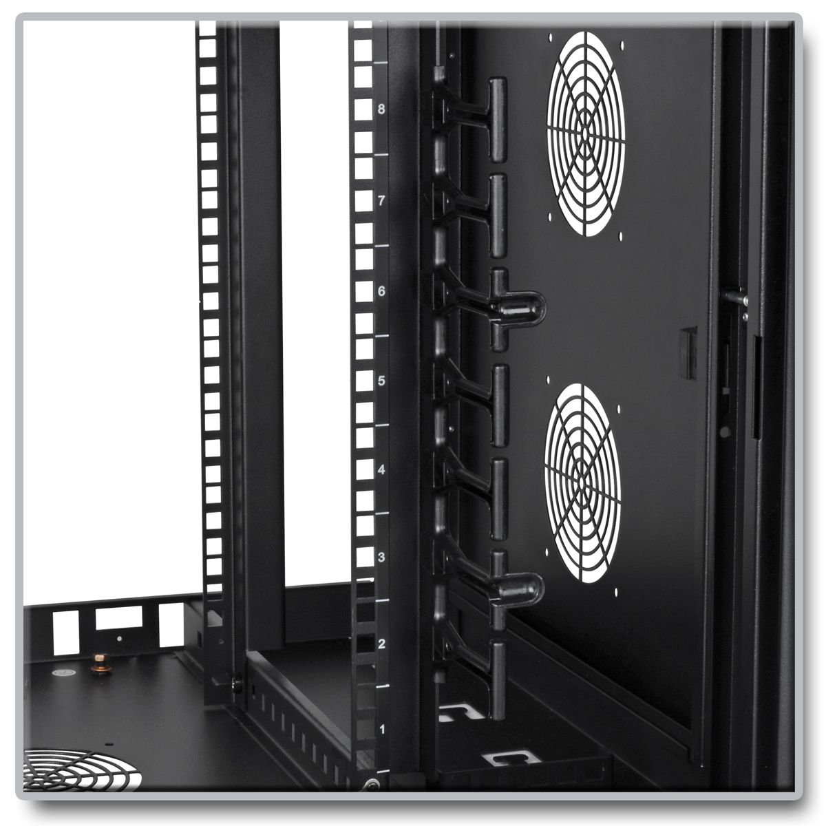 Tripp Lite SmartRack 9U Wallmount Rack Enclosure Wide Cable Management ...