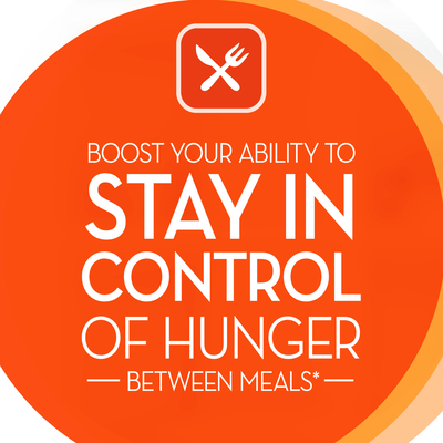 Boost your ability to stay in control of hunger between meals