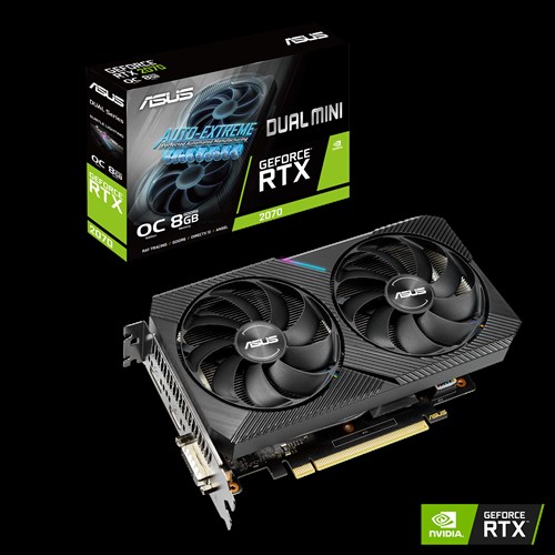 Refurbished: ASUS Dual GeForce RTX 2070 Graphics Card DUAL-RTX2070
