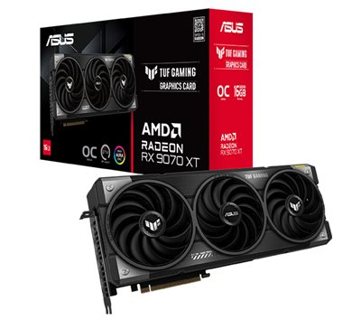 美品ASUS Radeon RX 9070 XT 16GB OC ASUS TUF Gaming Radeon RX 9070 XT OC Edition 16GB GDDR6 Graf