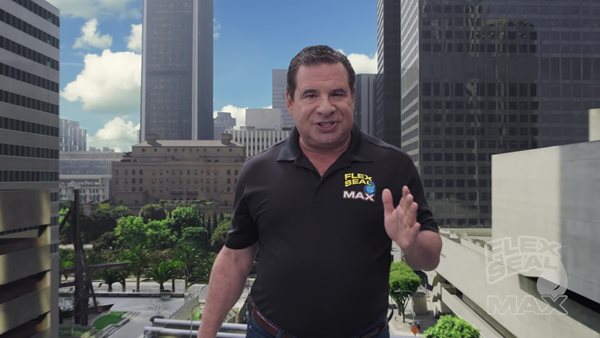 thumbnail video image 2 of Flex Tape MAX Strong Rubberized Waterproof Tape - 8" x 25', White, 2 of 9