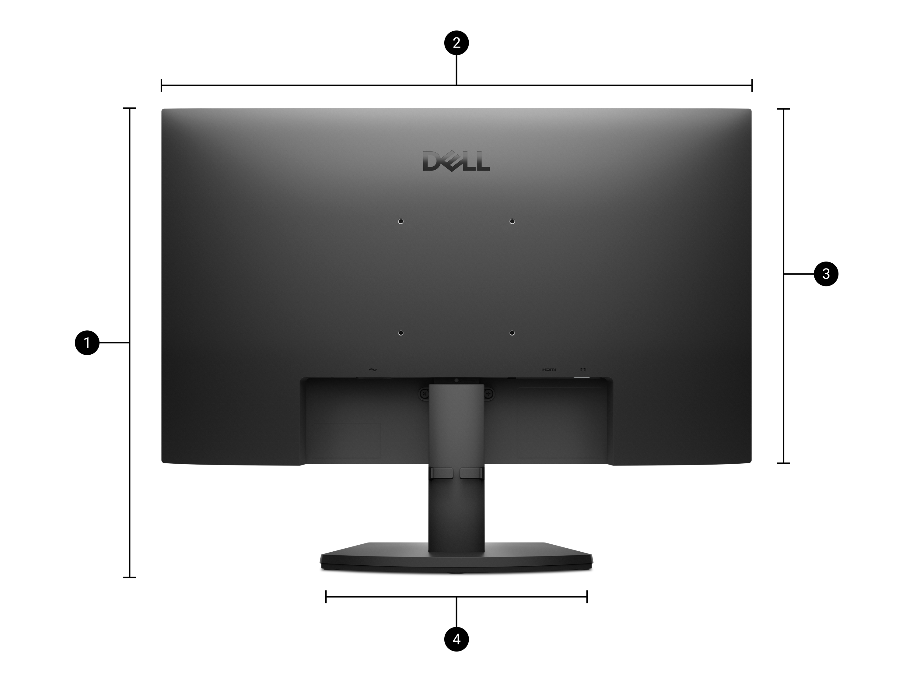 Dell 24 Monitor - SE2425HM - שניידר פתרונות