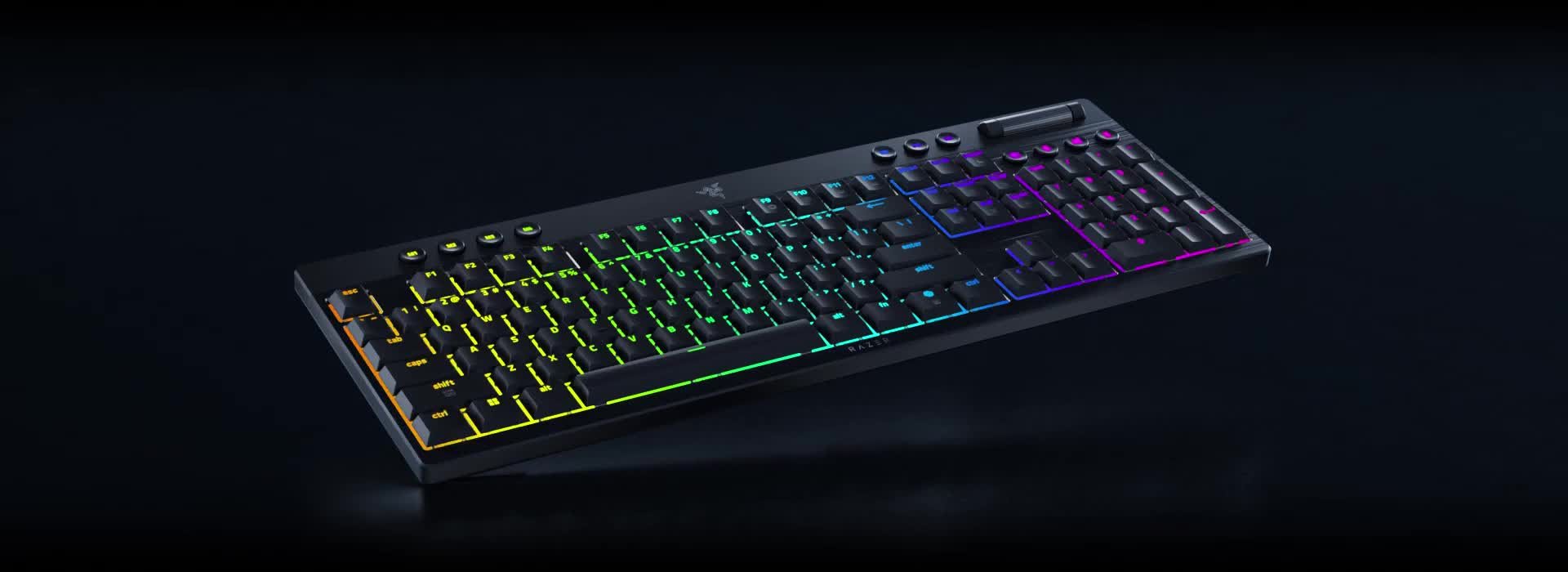 Razer BlackWidow V4 Low-Profile HyperSpeed Wireless Gaming