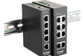 folie 1 von 2, vergrößern, dis-100e-5w industrial fast ethernet unmanaged switch