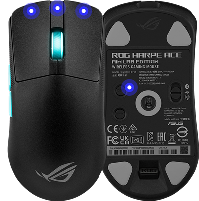 ASUS ROG Harpe Ace Aim Lab Edition (マウス) Amazon.com: ASUS ROG Harpe Gaming Wireless Mouse, Ace Aim