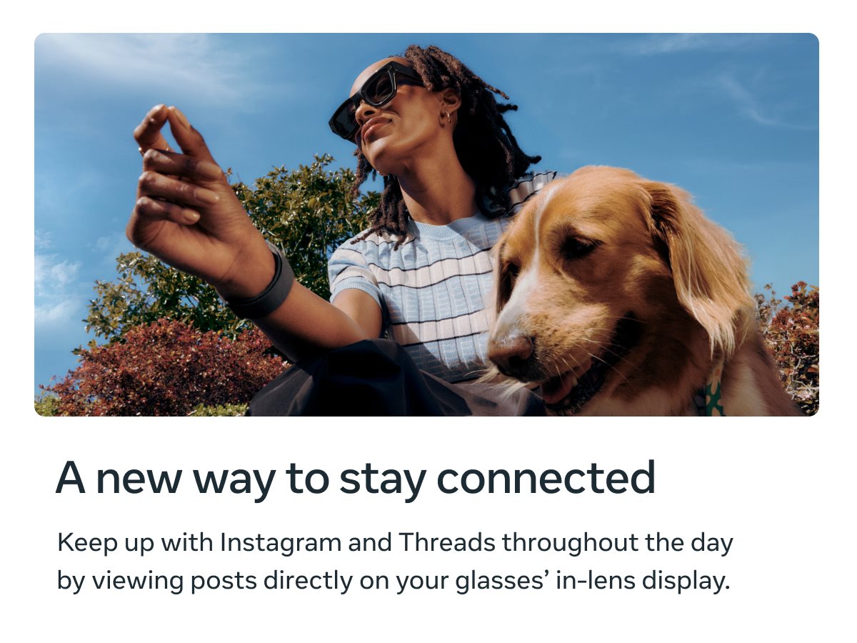 A new way to stay connected