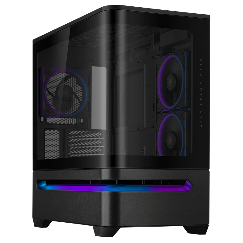 ASUS PRIME H310-A デスクトップPC (新品PCケース使用)#2 ASUS Prime AP202 ARGB Black mATX case with fully tempered curved