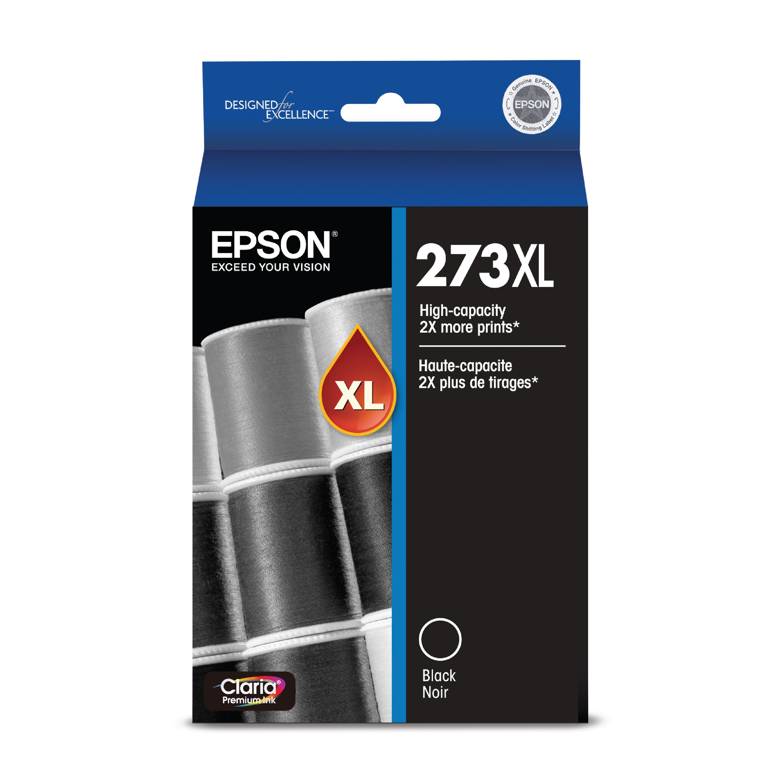 Epson 273XL, Black Ink Cartridge, High 