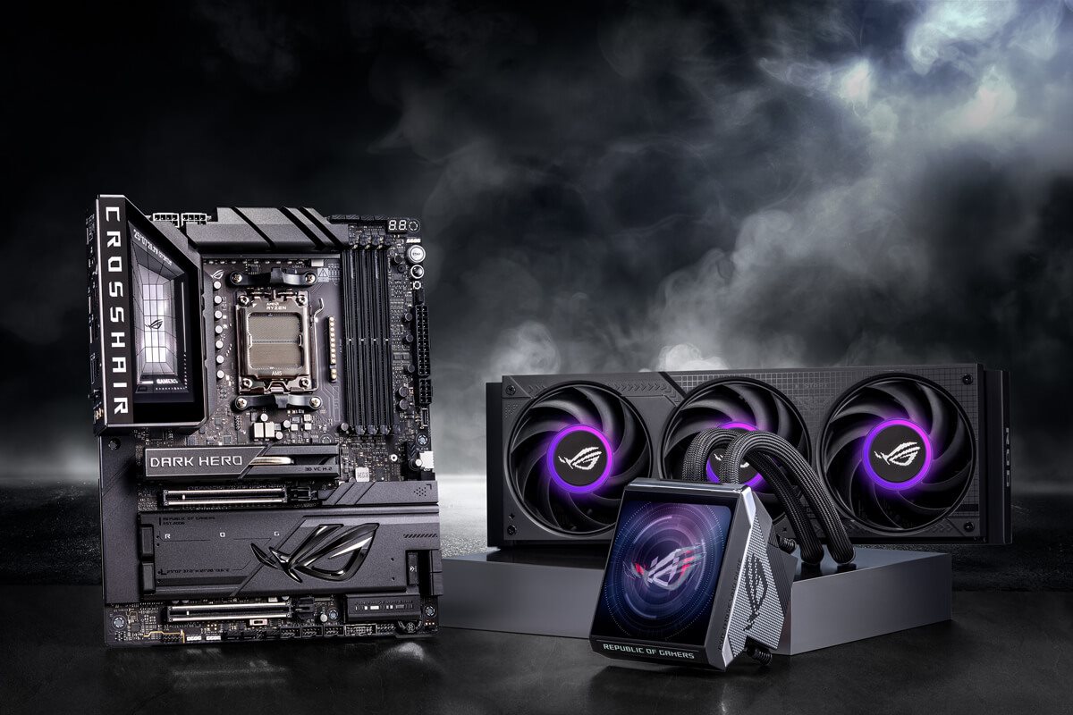 Scenario photo of ROG Crosshair X870E Dark Hero