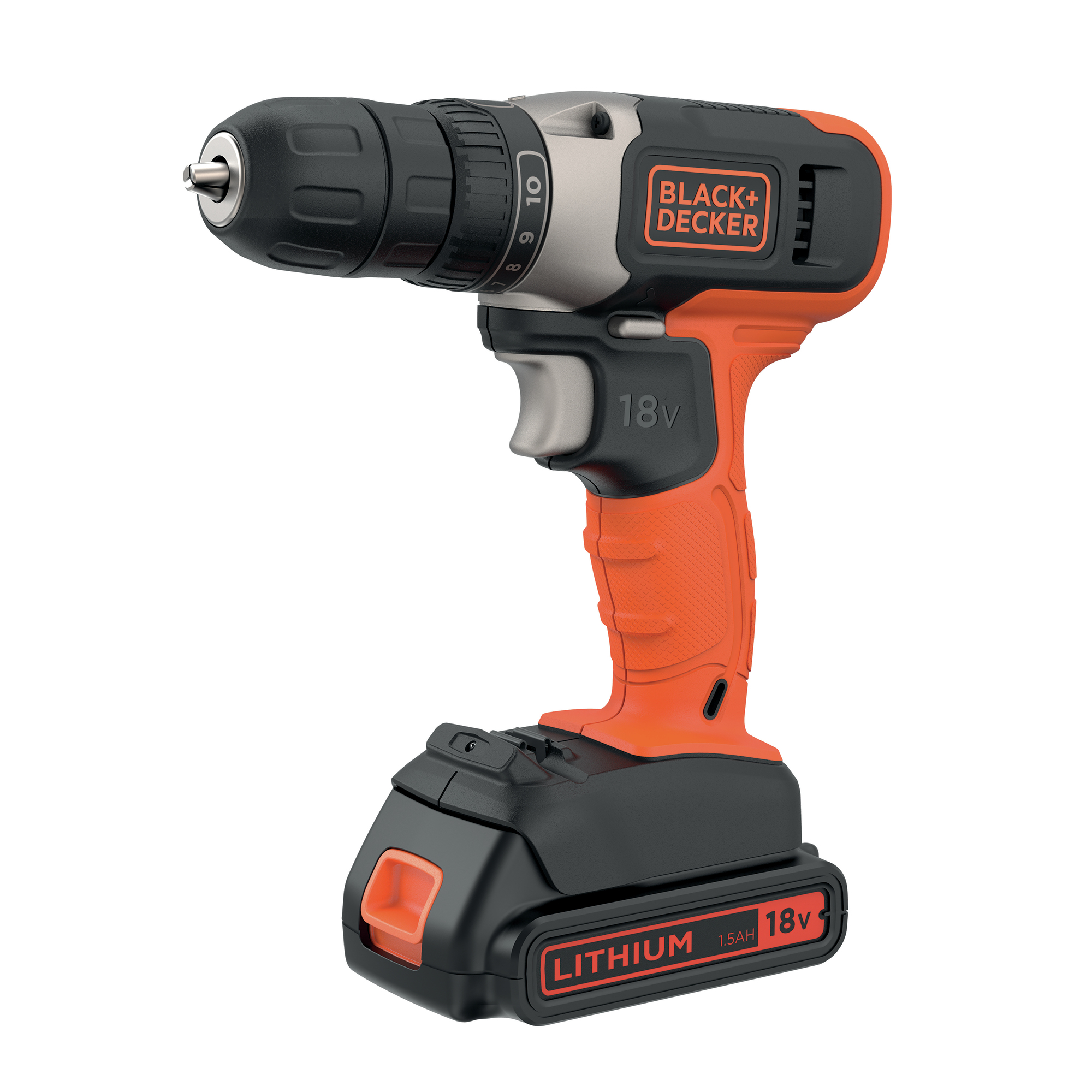 Buy Black Decker 18V Lithium-ion Drill Driver with Accessories Drills  Argos