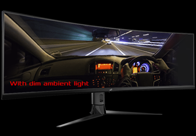 ASUS ROG Strix XG49VQ - LED monitor - curved - 49