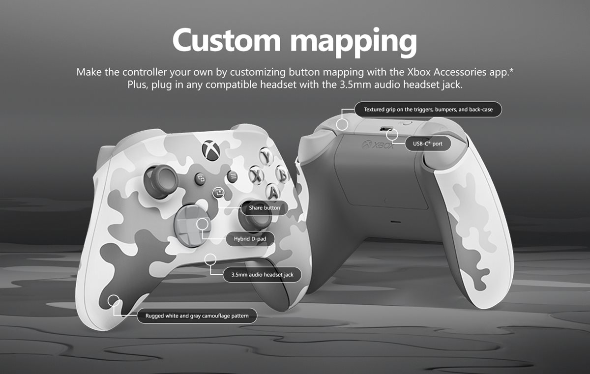 Microsoft Xbox Special Edition Wireless Controller - Arctic Camo
