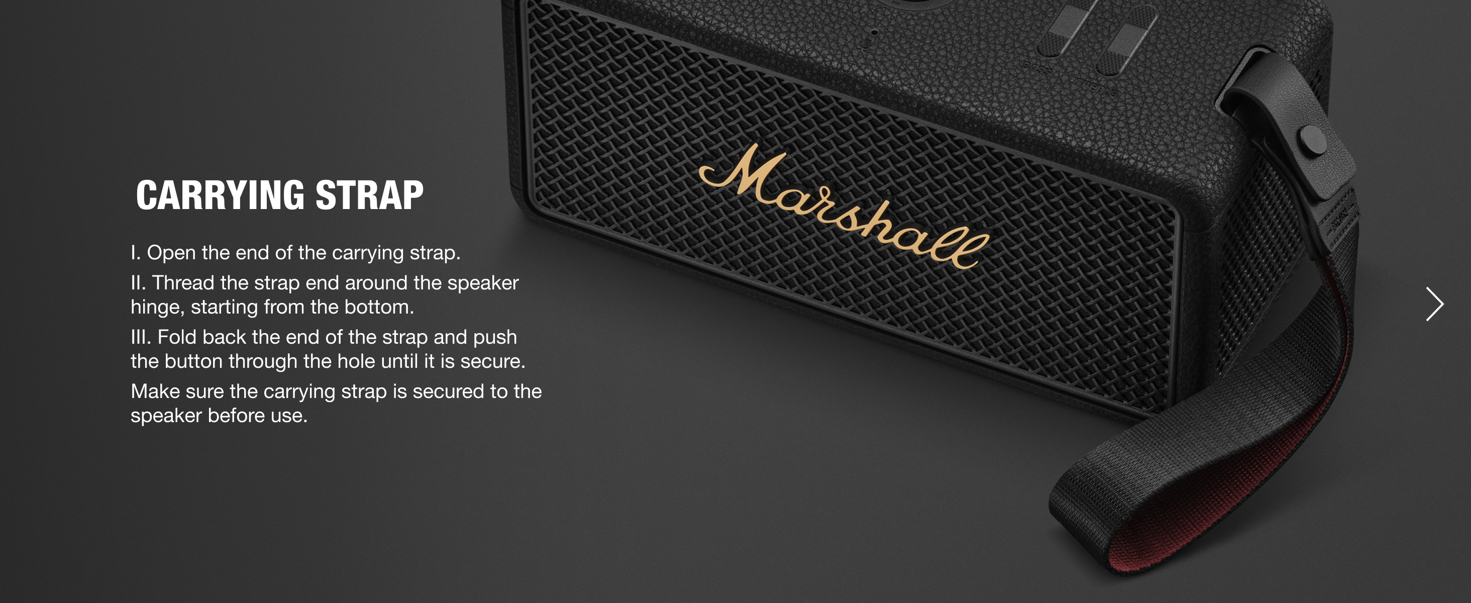 Buy Marshall Middleton II Portable Bluetooth Speaker - Black