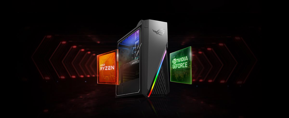 Asus ROG Strix GA15DK-DH776 RTX 3070 Gaming Desktop Computer - AMD 