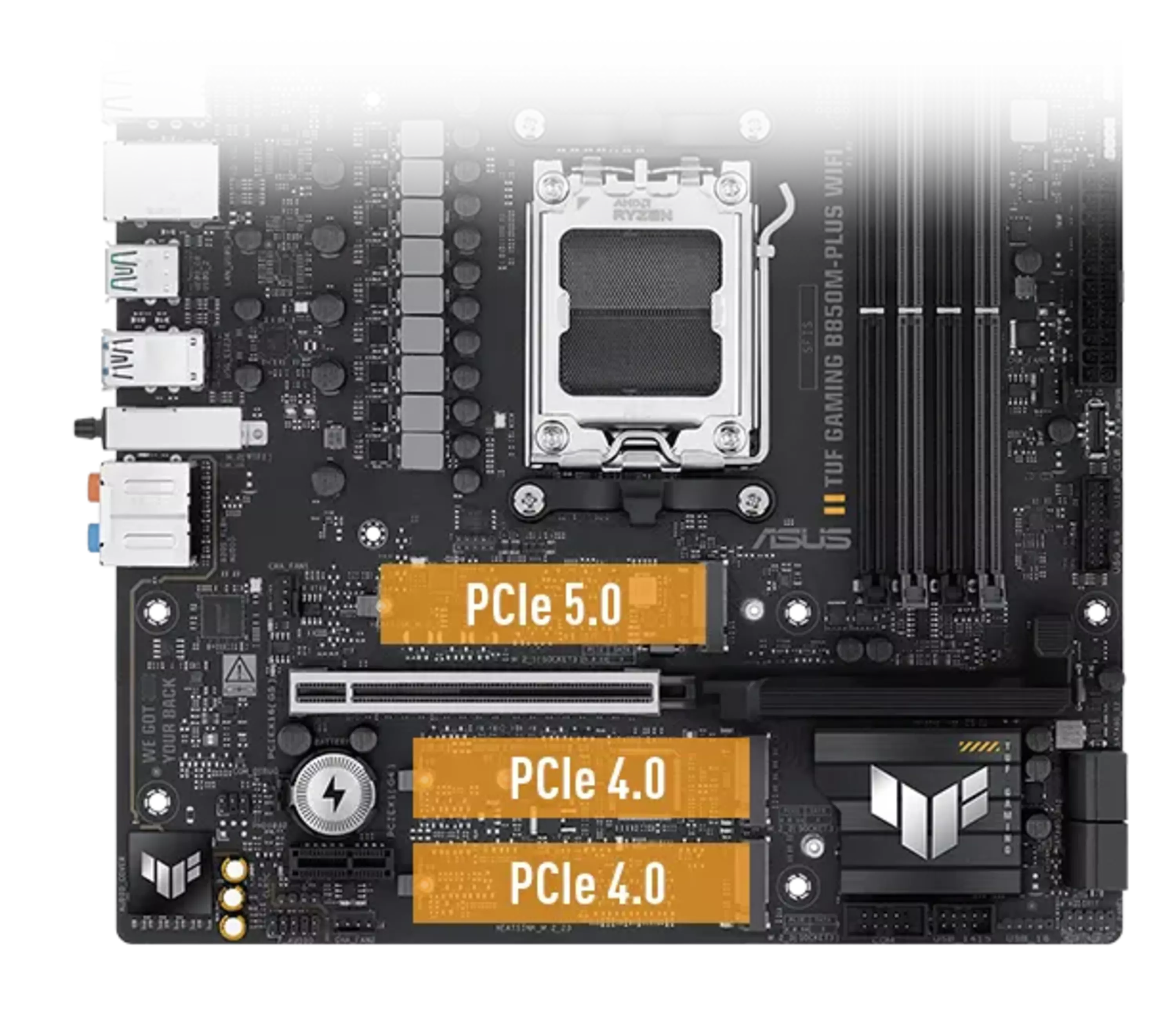 M.2 PCIe 5.0 Unterstützung