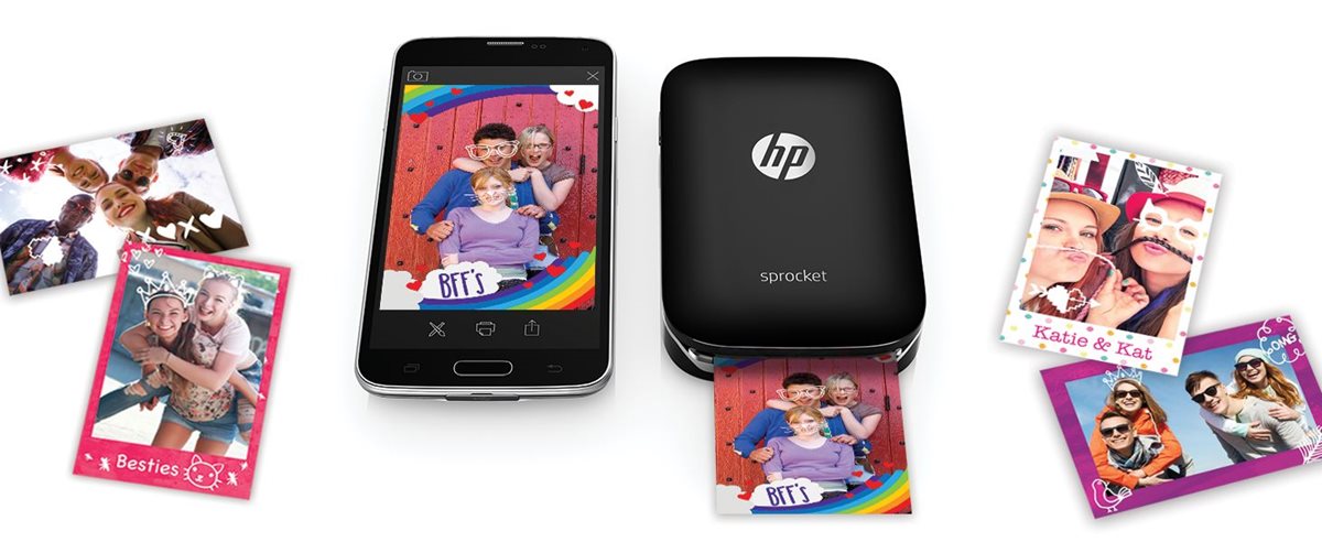 Don't just text your photos, print them with HP's Sprocket - CNET