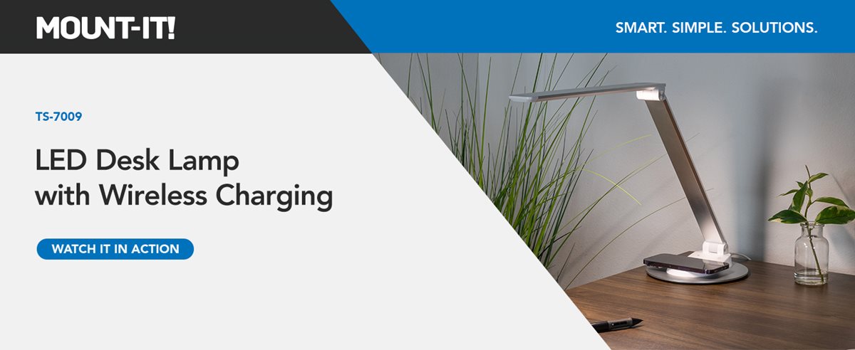 TS-7009 LED Desk Lamp with Wirelress Charging