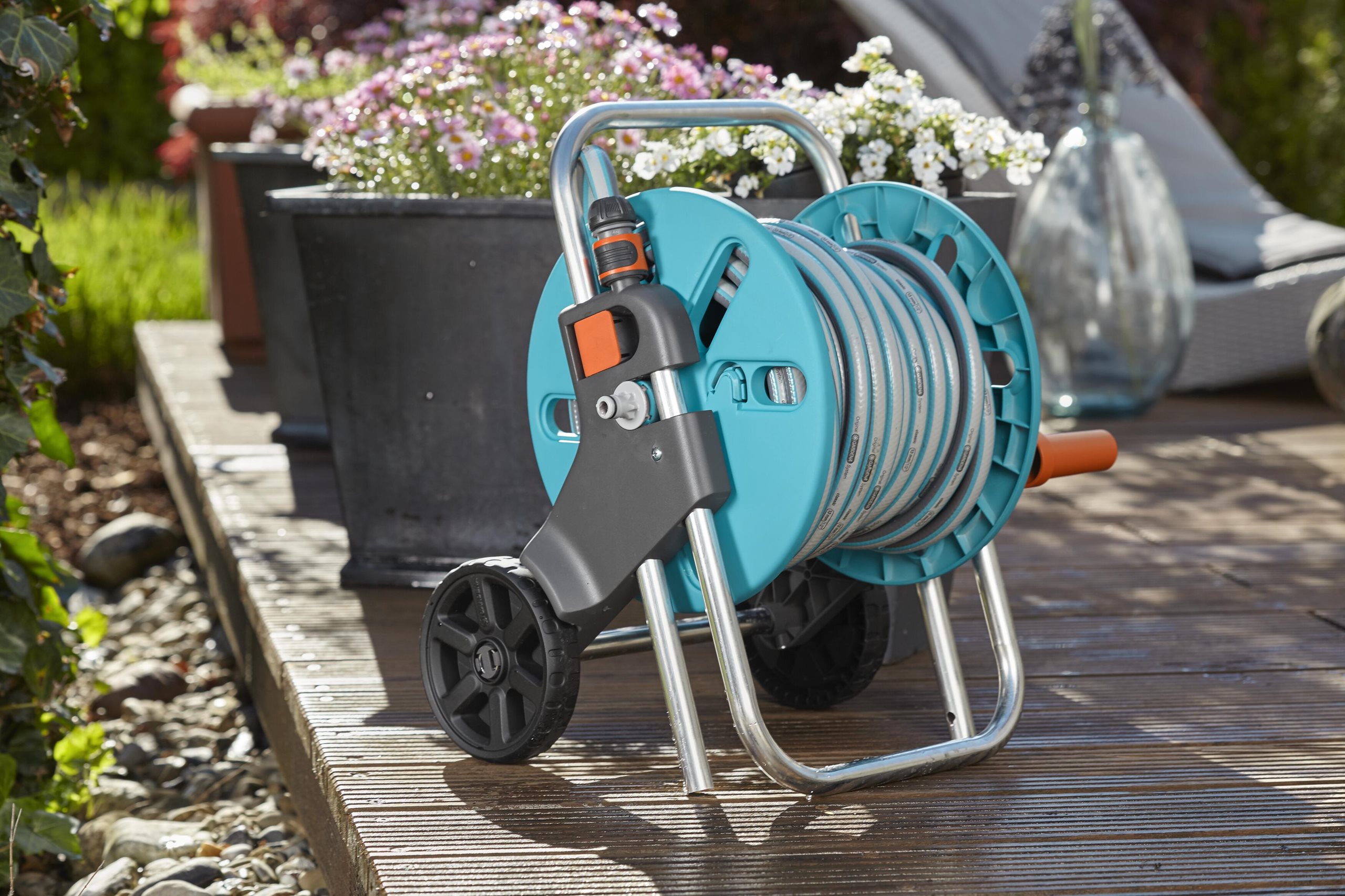 Buy Gardena CleverRoll Hose Trolley Set - 20m, Hoses and sets