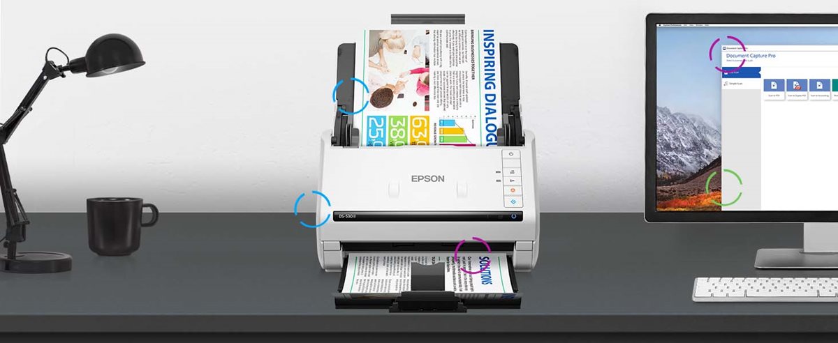 DS-530 II Document Scanner features
