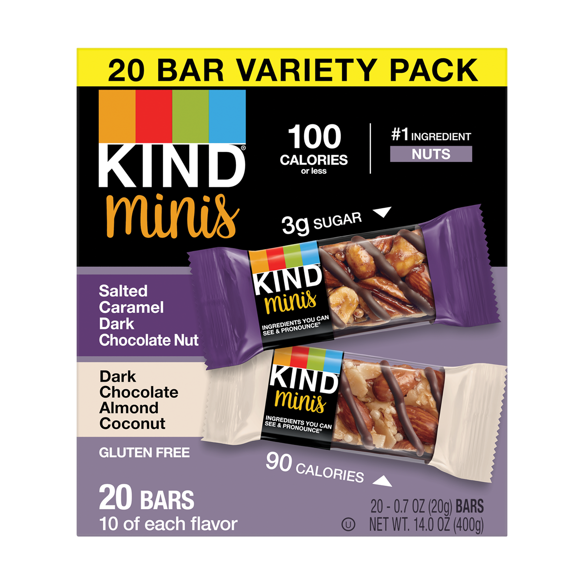 20 Bar Variety Pack