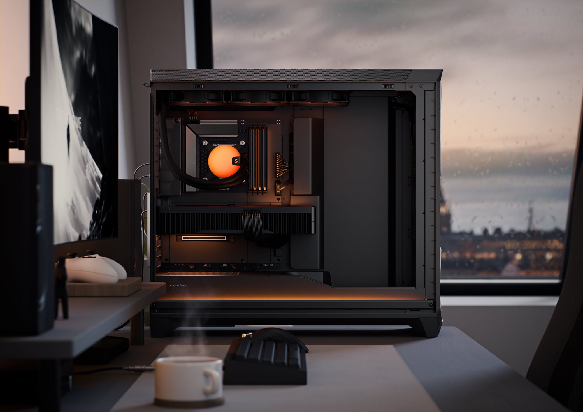 Fractal Design Meshify 3 XL Ambience Pro RGB Tempered Glass eATX
