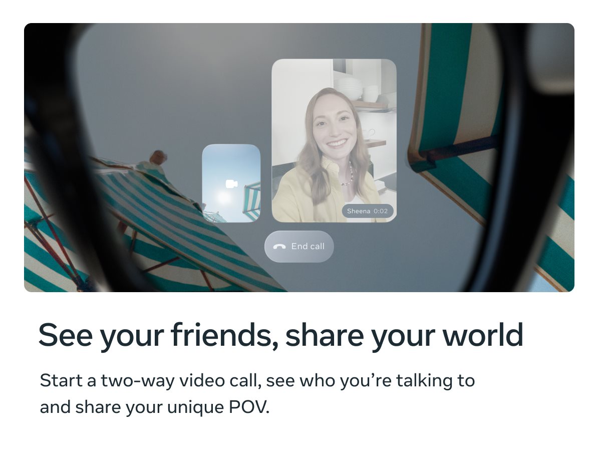 See your friends, share your world
