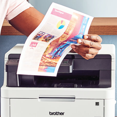 Brother HL-L3230CDW Compact Digital Color Printer Providing Laser Quality  Results with Wireless and Duplex Printing - 25 ppm Mono / 25 ppm Color -  600