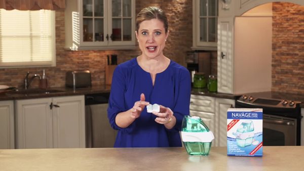 Navage Nasal Care Starter Bundle: 30 SaltPods, Nasal Irrigation System ...