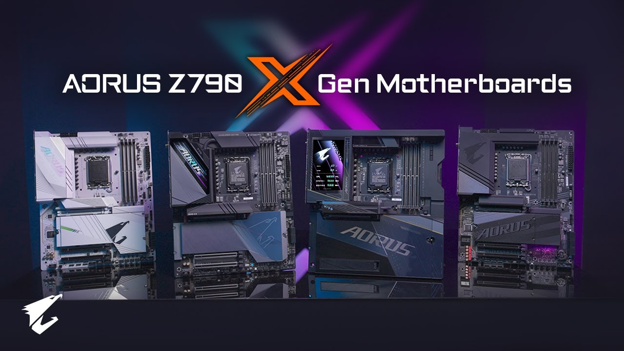 slide 1 of 1, show larger image, aorus z790 x gen motherboards - x gen designed for next gen | official trailer