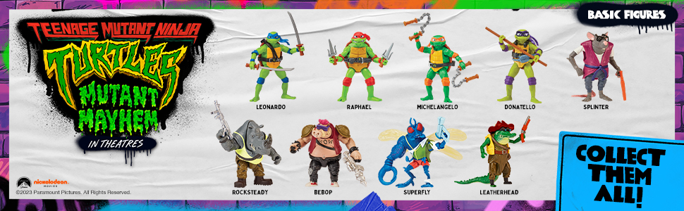 Ninja Turtle TOYS Fight A SUPER Mutant 😱  Teenage Mutant Ninja Turtles:  Mutant Mayhem 