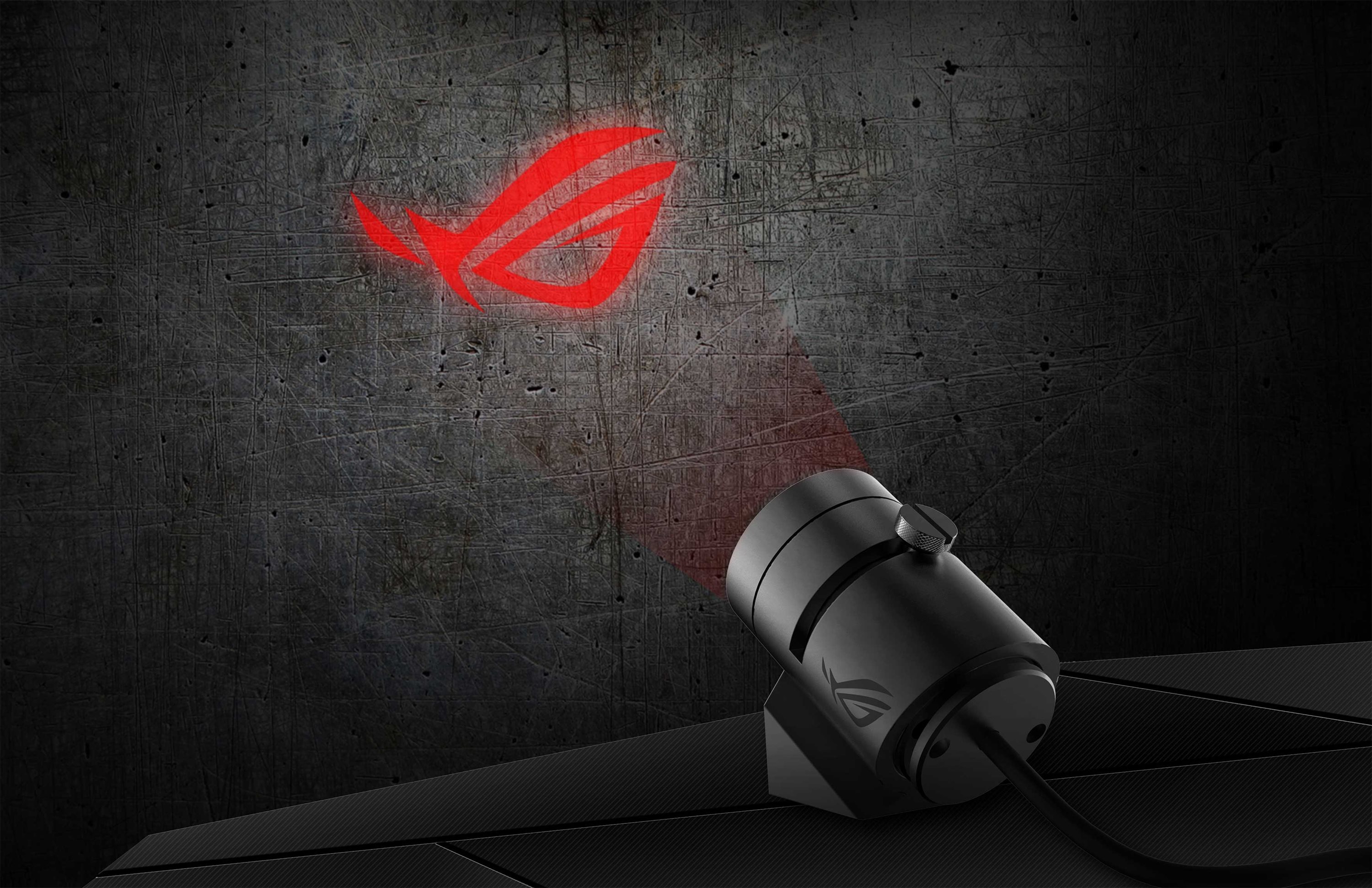 ASUS ROG Spotlight - RGB logo projector - matte black