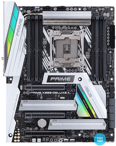 水冷PC ASUS X299 Seasonic PRIME PLATINUM ASUS Prime X299-Deluxe II LGA 2066 ATX Intel Motherboard - Newegg.com