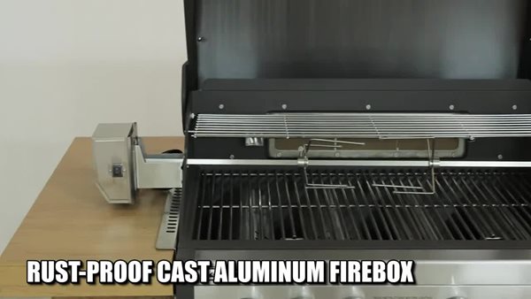 slide 1 of 1, show larger image, 78" pro elite 5b golden white island grill