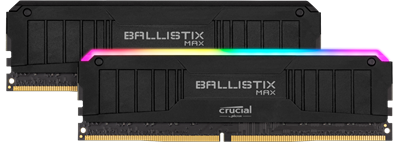 Crucial Ballistix MAX 4400 MHz DDR4 DRAM Desktop Gaming Memory Kit