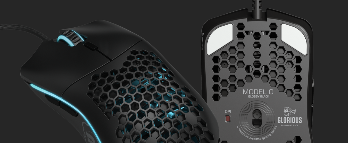 PC周辺機器 Glorious Model O Mouse Matt Black Glorious Gaming Mouse - Model O 67 g Superlight Honeycomb