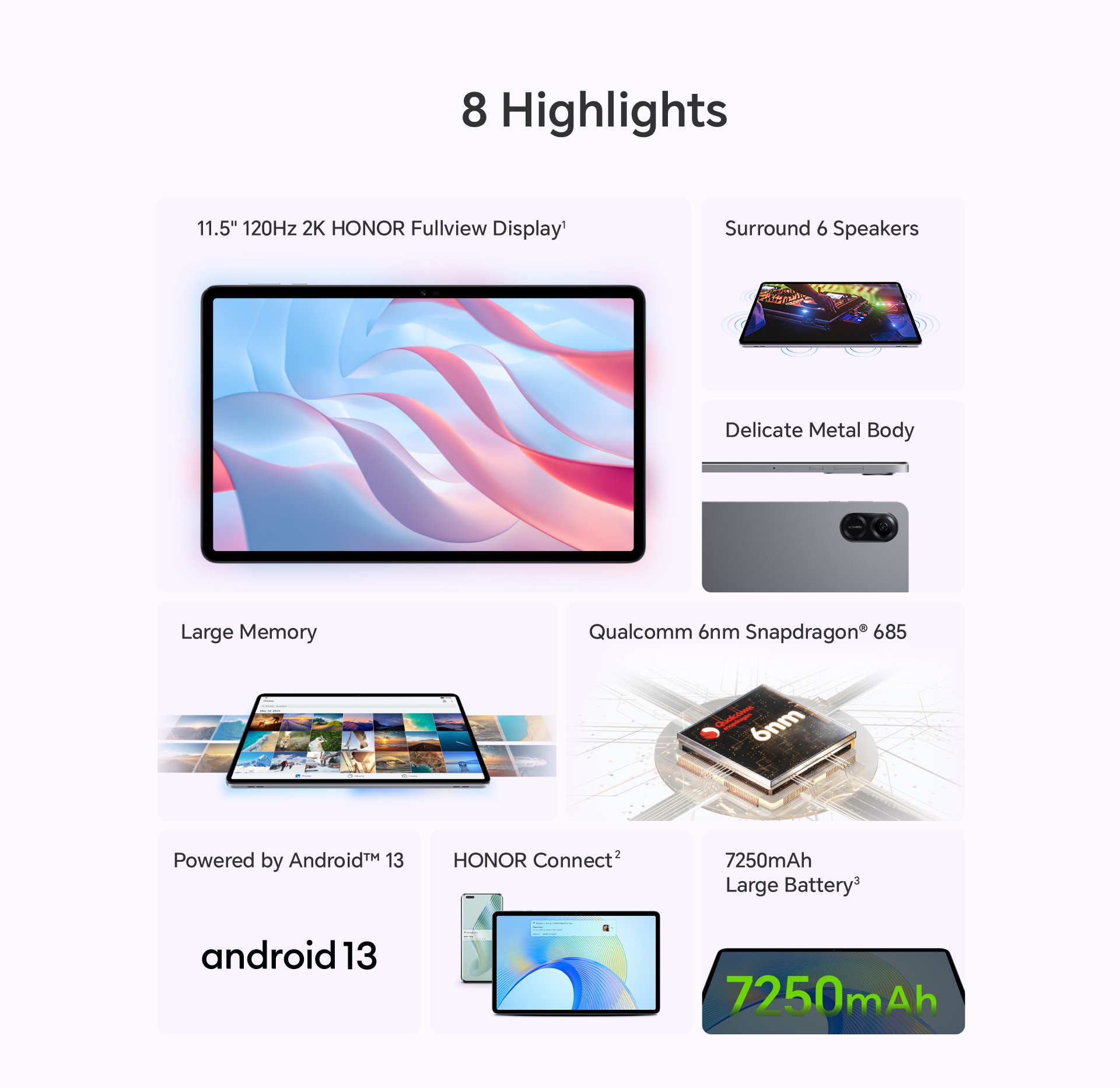 Buy HONOR Pad X9 11.5 Inch 128GB Wi-Fi Tablet - Grey, Tablets