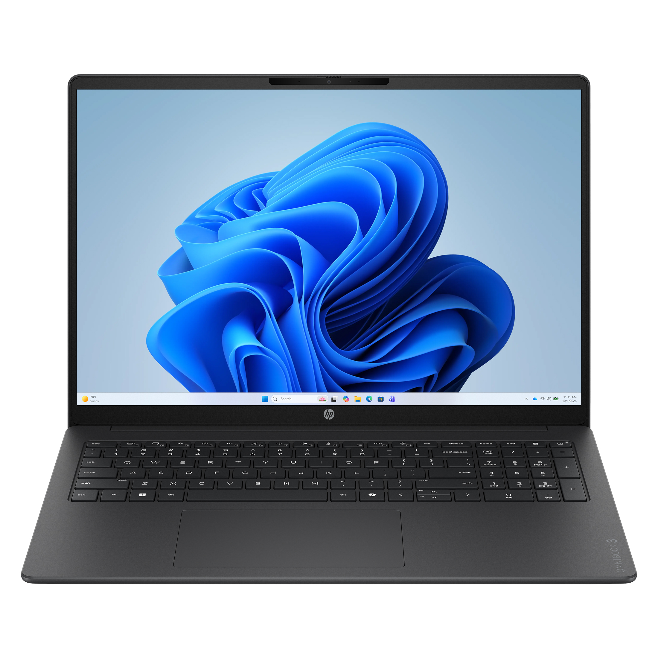 HP OmniBook 3 16 inch 2K IPS Windows Laptop Intel Core 3 N355 8GB