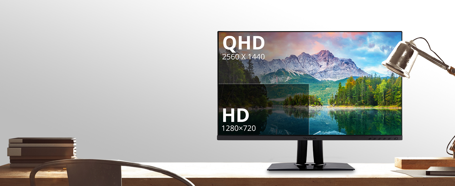 ViewSonic VP2756-2K - 27 QHD Professional Graphic Design Monitor with USB-C