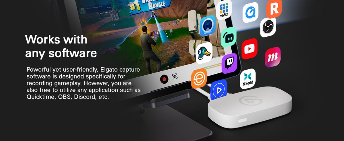 works with any software