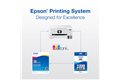 slide 6 of 7, zoom in, epson printing system designed for excellence