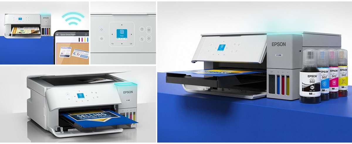 Epson EcoTank ET-2988 Wireless SuperTank Printer - White | Costco