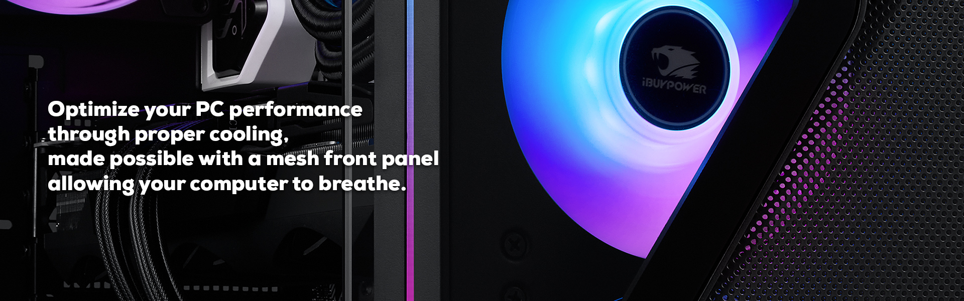 iBUYPOWER Slate 8 MESH Gaming PC Desktop - Intel Core Ultra 9 285