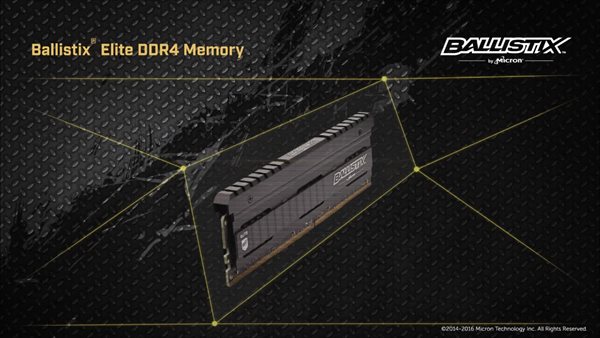 BALLISTICS - BALLISTIX ELETE DDR4 3600MHz 8GB×2 2セット Crucial Ballistix Elite DDR4 3600 Review - Overclockers