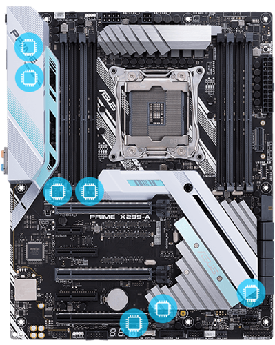 Used - Like New: ASUS PRIME X299-A LGA 2066 ATX Motherboard for