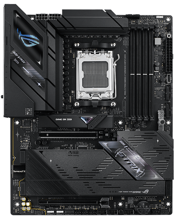 Das ROG STRIX B850-F GAMING WIFI7 Neo ist bereit, in Lichtgeschwindigkeit zu starten.