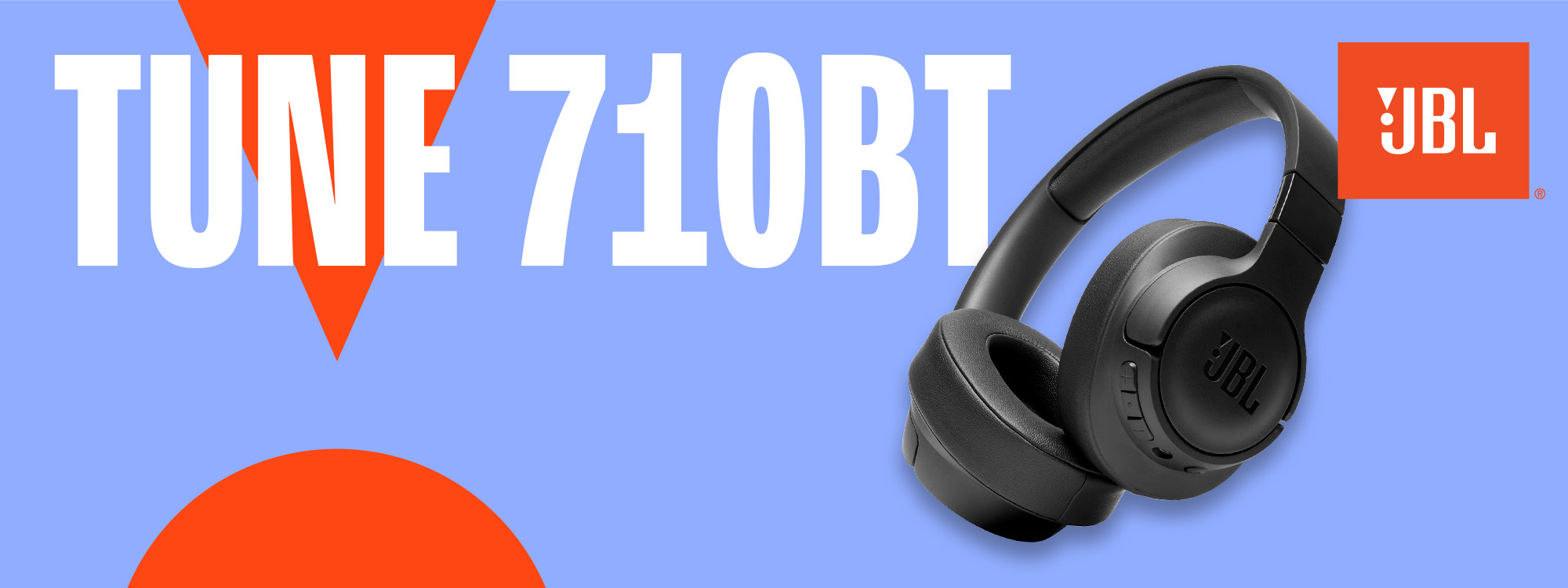Buy JBL Tune 710BT Over-Ear Wireless Headphones - Black, Wireless  headphones