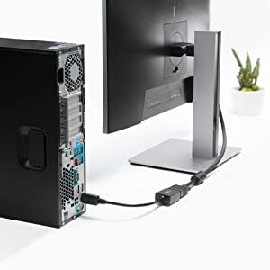 Easily connect your DisplayPort computer to a VGA display