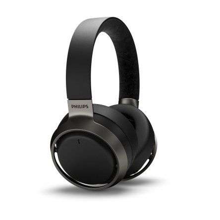 Philips Fidelio Cancellation L3 with Certified, (ANC), over-Ear Black Active Noise Wireless Assistant, Hi-Res Pro+ Integrated Google Headphones