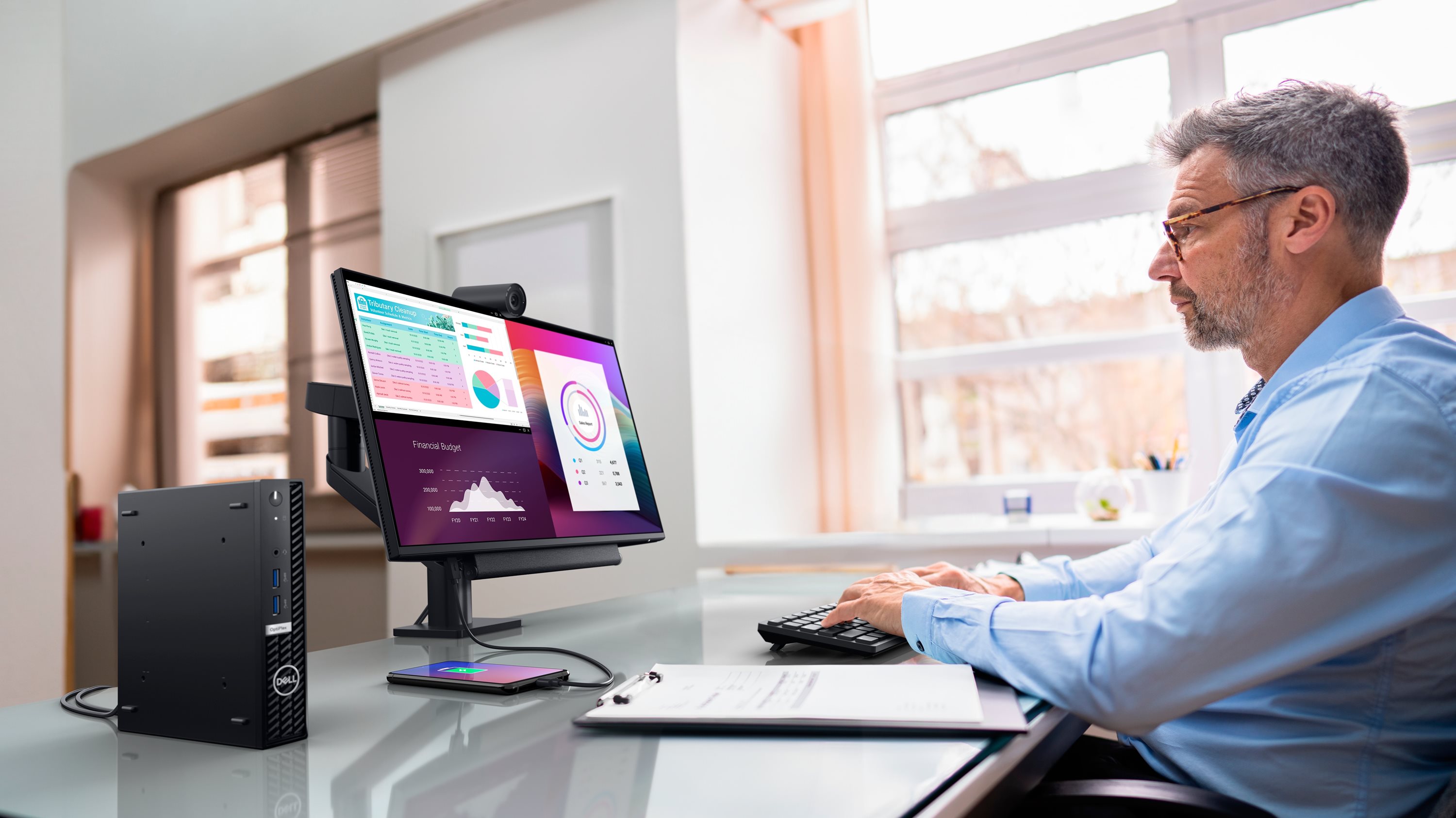 Dell P2425H - without stand - LED monitor - Full HD (1080p) - 24